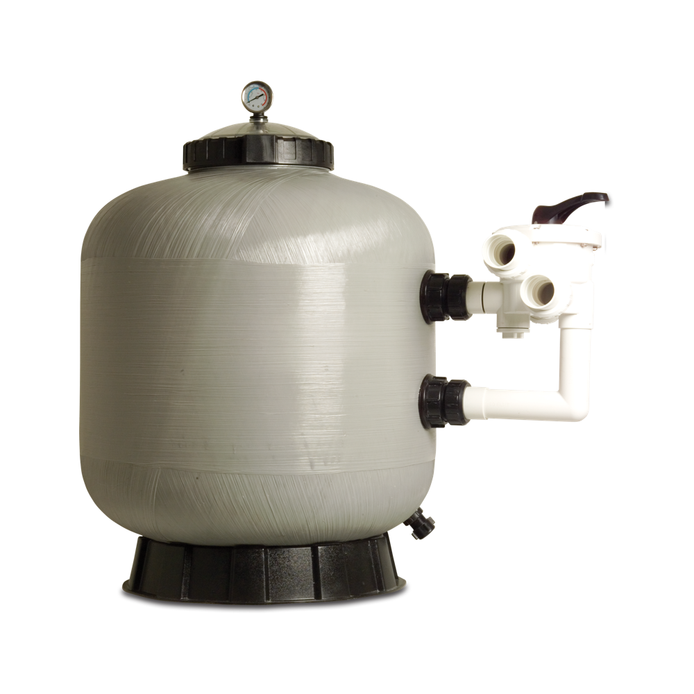 Filtr Mega Pool S650R bocznie montowanym zaworem 