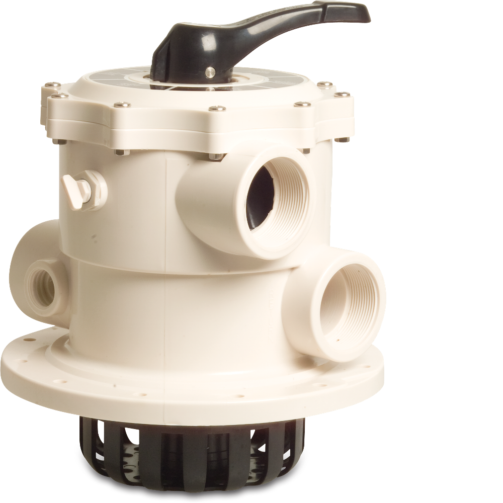 Zawór wiloportowy do filtrów montowany górnie Pentair 6-drogowy