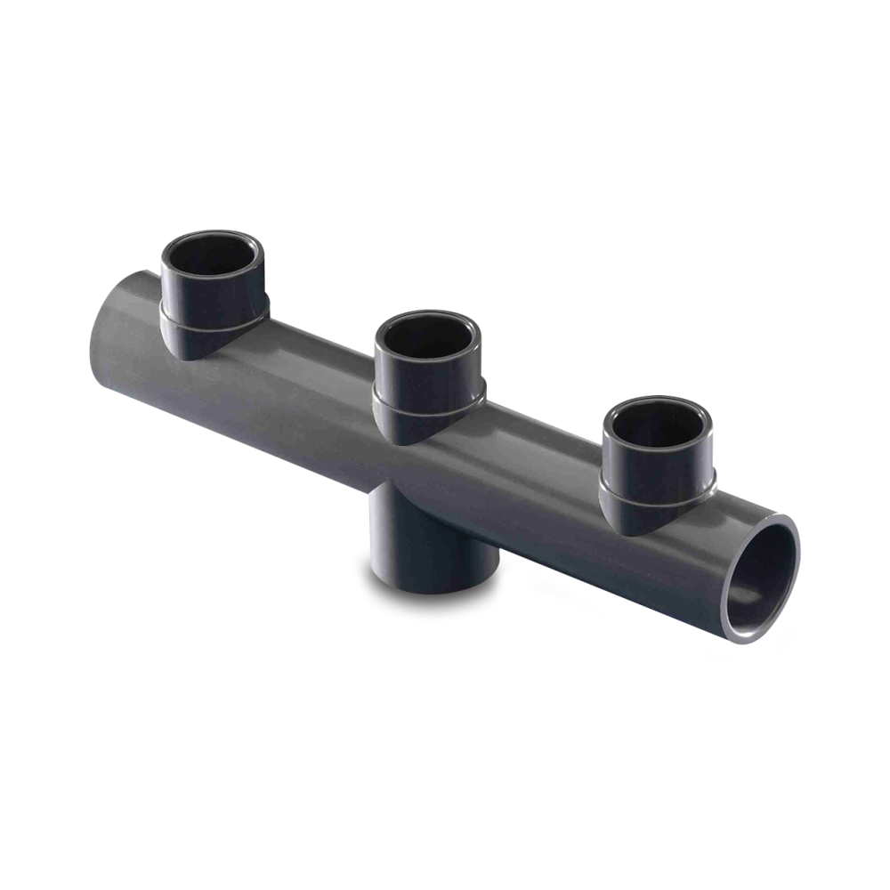 Kolektor d50 mm 63 mm x 50/63 mm x 63 mm 