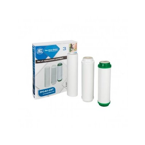 Komplet trzech wkładów do systemów z serii FP3.