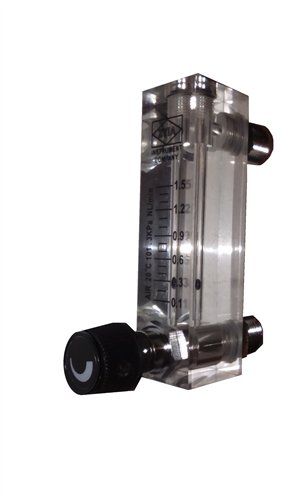 Rotametr z regulacją do powietrza 0,1 - 1,5 l/min