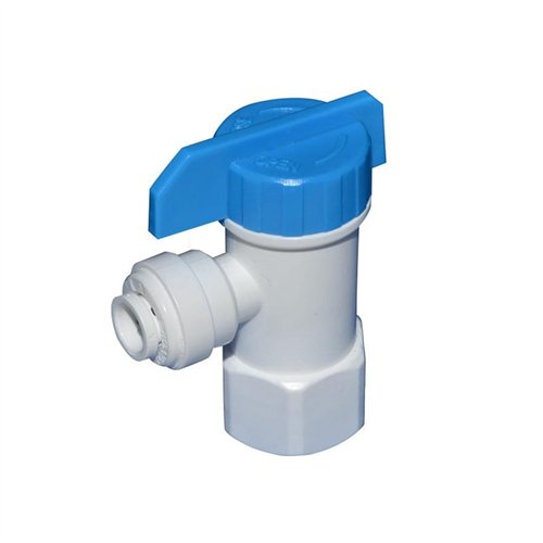 JACO zawor kulowy 1/4" pod w. X GW 1/4" NPT do zbiornika RO.