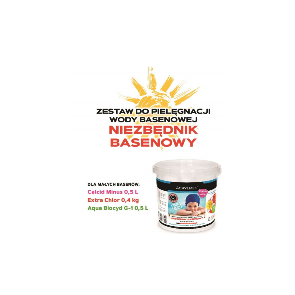 ZESTAW BASENOWY - WIADERKO