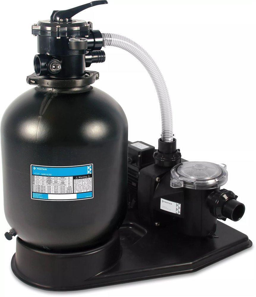 Pentair Zestaw filtracyjny, Azur 45 m³ czarny, 230VAC, 2 bar, PE