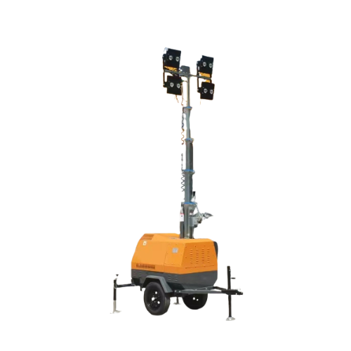 Maszt oświetleniowy z generatorem