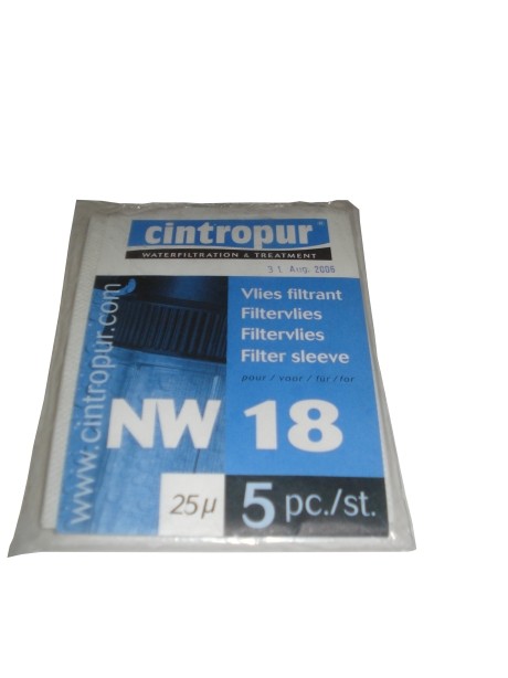 Wkłady do filtrów Cintropur NW18 5 mikronów