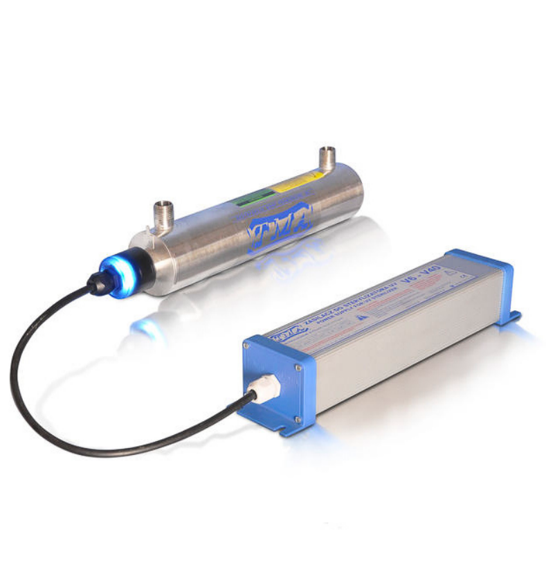 Sterylizator lampa UV - model D4 przepływ 1,3 m3/h