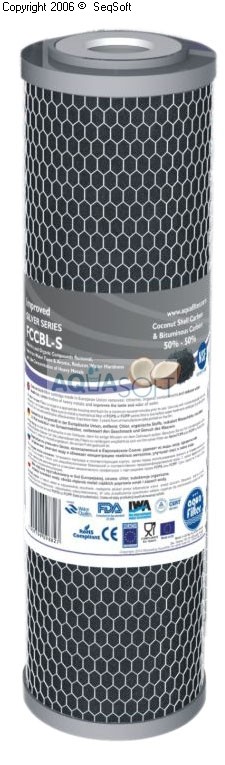 Wkład węglowy (blok) FCCBL-S 10 cali Aquafilter